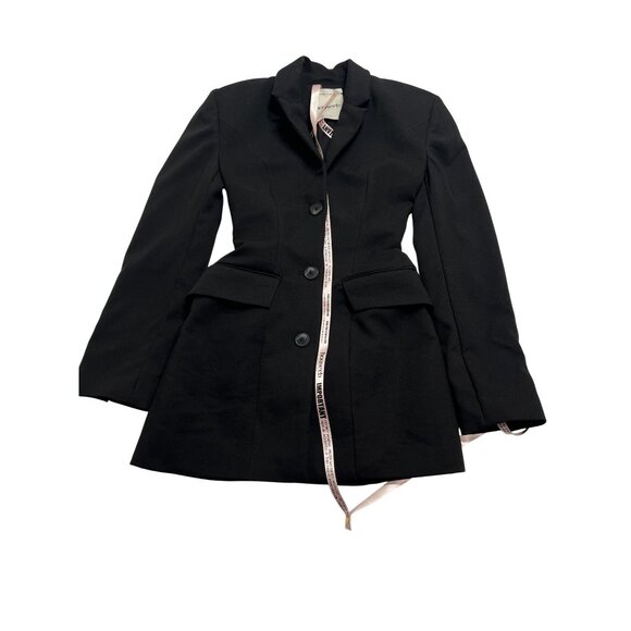 amia black blazer mini dress Clothing : Mini Dresses : 'Amia' Black Blazer Mini Dress